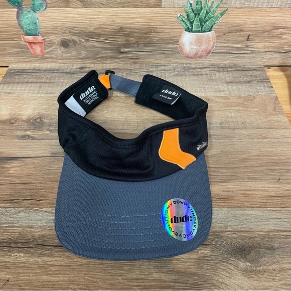 Dude disc golf Cap Boomer Visor new one size - Picture 1 of 7
